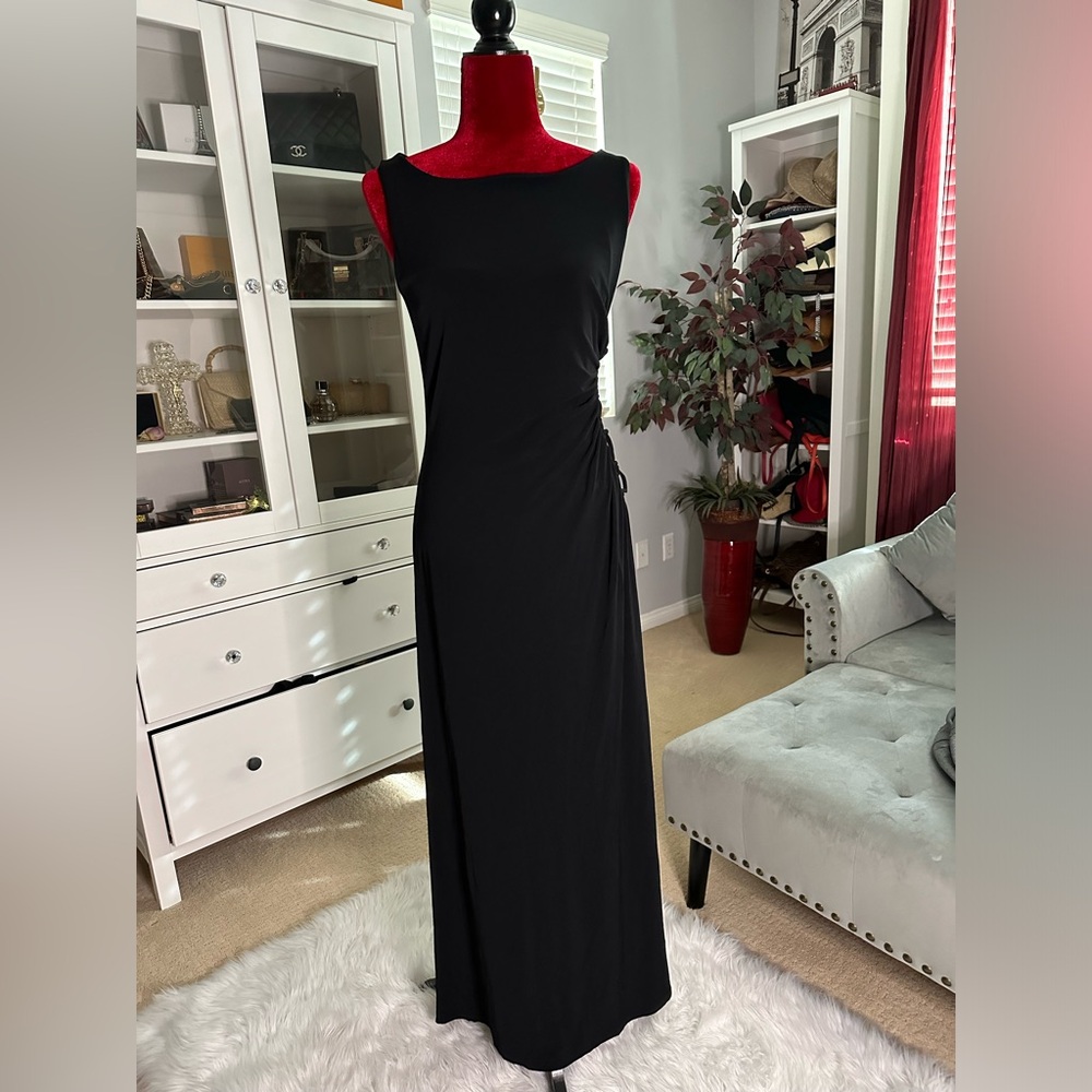 Pre-loved long black dress